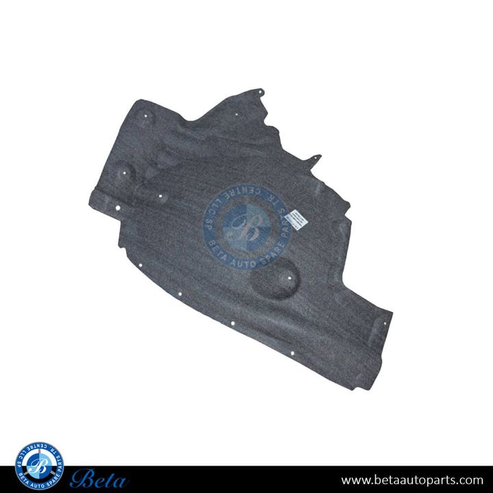 BMW X3 / X4 F25 / F26 (2011-2018), Front Wheel Fender Liner Rear Half Flannel (Left), China, 51717213643