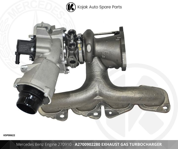 Mercedes-Benz Engine 270910 Exhaust Gas Turbocharger