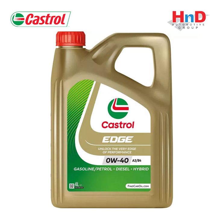 Castrol Engine Oil 0W40 A3/B4 Advanced Full Synthetic EDGE 4 LTR.