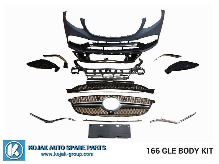 Mercedes-Benz GLE W166 Front Body Kit