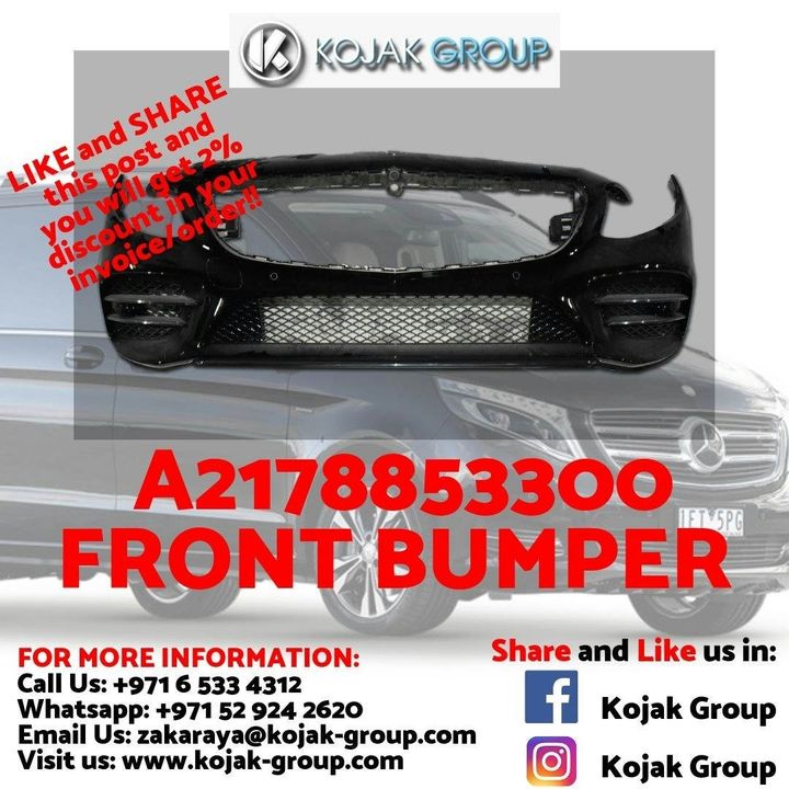 Front Bumper Mercedes-Benz S-Class A217/C217