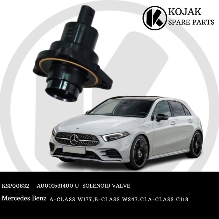 Solenoid Valve Mercedes Benz A-Class W177, B-Class W247, CLA-Class C118