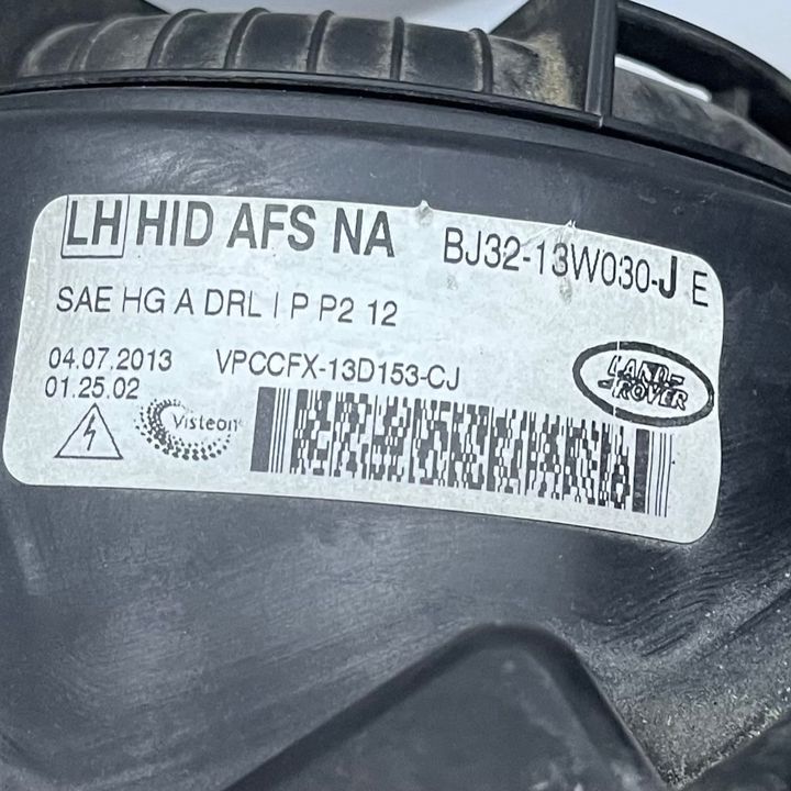 Headlight (LH) - 2013 Land Rover Range Rover Evoque