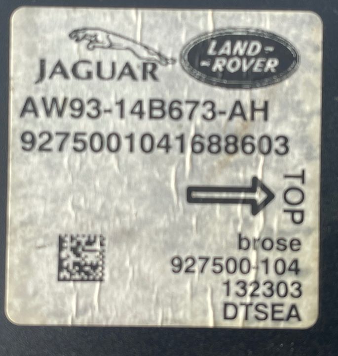 Trunk Control Module - 2013 Jaguar XJ
