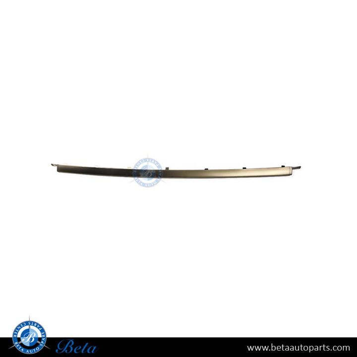 Mercedes E-Class W212 (2014-2016), Rear Bumper Moulding AMG E63 - Chrome (Center), Taiwan, 2128854421