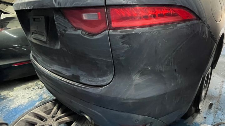Rear Bumper - 2017 Jaguar F-Pace