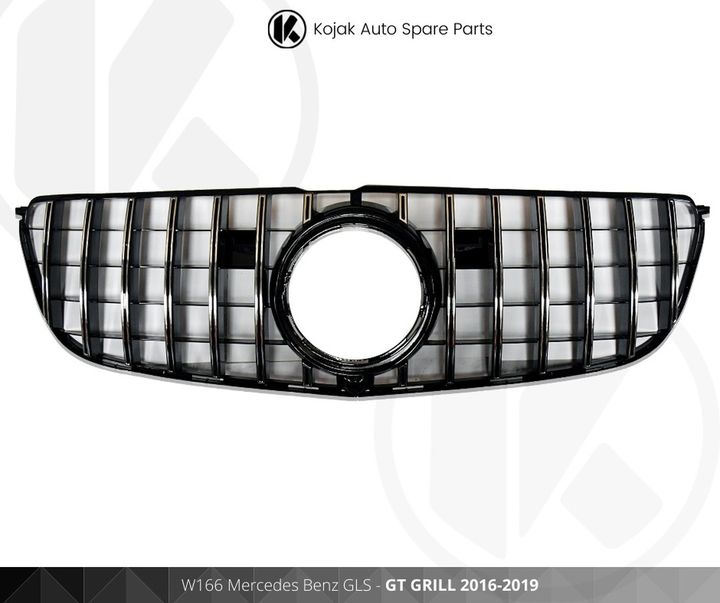 Front Grille Mercedes-Benz GLS W166 GT Style