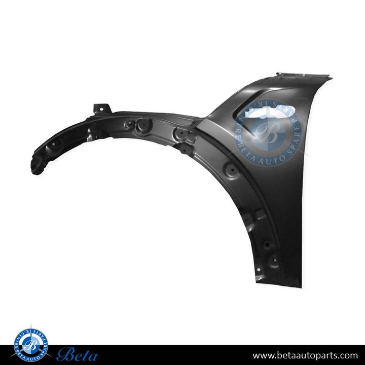 Mini Hatch F55 / F56 (2014-2023), Front Fender with Side Lamp Hole with Flare Hole (Left), China, 41007374521