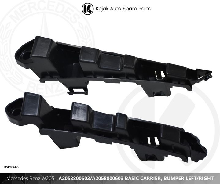 Mercedes Benz C-Class W205 Bumper Basic Carrier Left/Right
