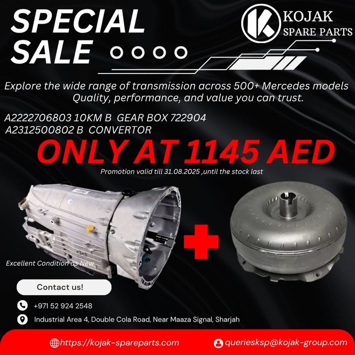 Mercedes-Benz Automatic Transmission Gearbox and Torque Converter