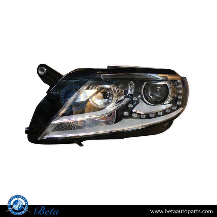 Volkswagen CC (2012-2017), Headlamp Xenon with LED (Left), China, 3C8941753Q