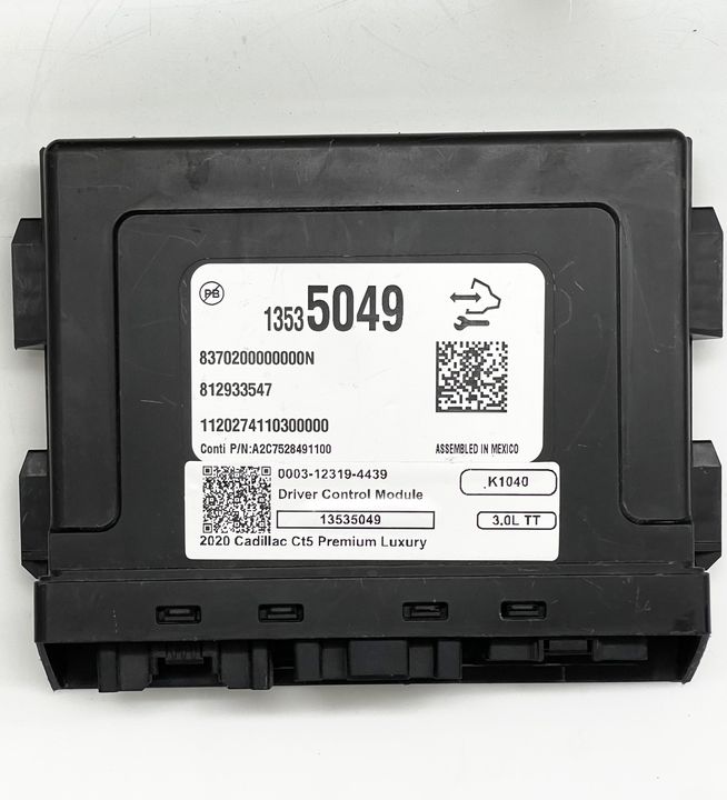 Driver Control Module - 2020 Cadillac CT5 Premium Luxury