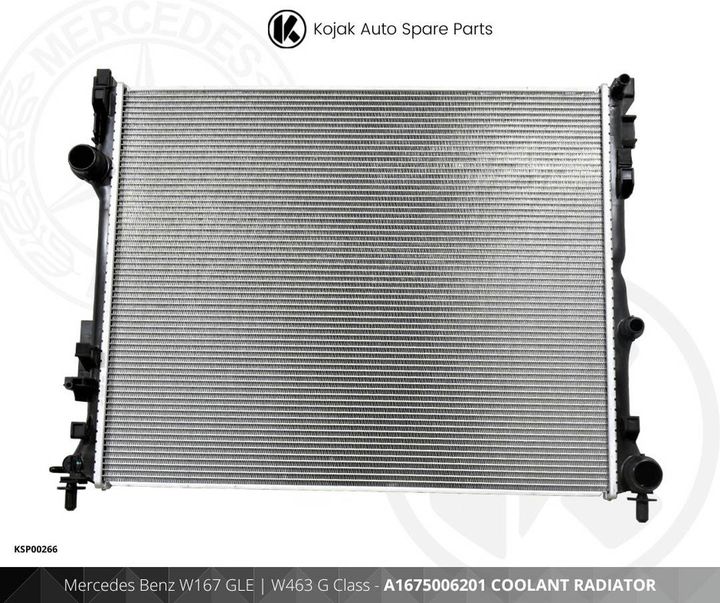 Coolant Radiator Mercedes Benz W167 GLE / W463 G-Class