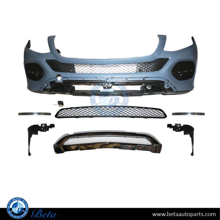 Mercedes GLE-Class W166 (2015-2018), Front Bumper with PDC, China, 1668859225