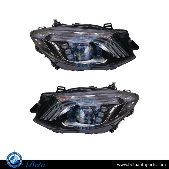 Mercedes ML-Class W166 (2012-2014), Headlamp Upgrade from Xenon to W222 Look, China, 1668205459 / 1668205559
