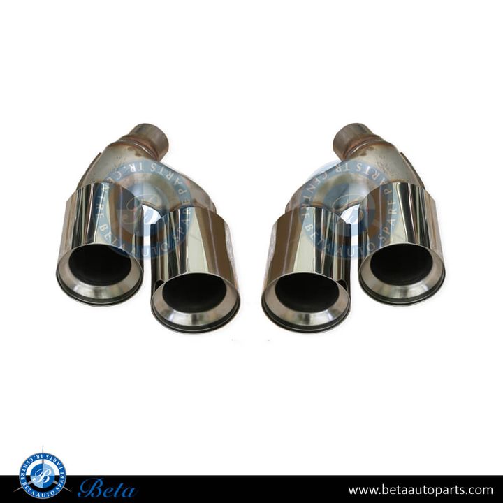 BMW 5 Series G30 LCI (2021-2023), Exhaust Tips M5 Look (Silver), China, 18308631958 / 18308631959
