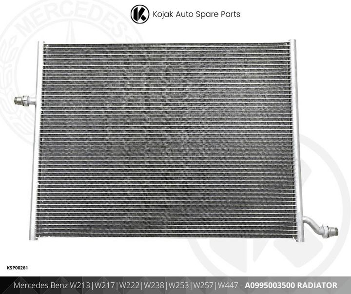 Mercedes Benz Radiator A0995003500 for W213, W217, W222, W238, W253, W257, W447