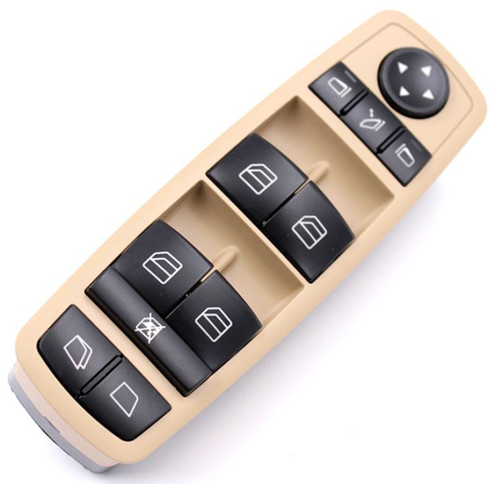 Mercedes Benz WINDOW SWITCH (cream color) 2518300390