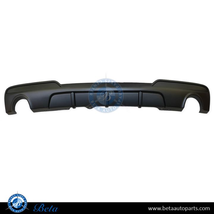 BMW 5 Series F10 (2010-2016), Rear Diffuser M-Performance for M-Tek (Matte Black), China, 51192291328
