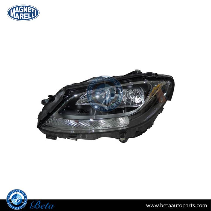 Mercedes C-Class W205 (2015-2018), Headlamp Normal (Left), Magneti Marelli, 2058200161