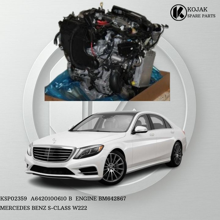 Mercedes-Benz S-Class W222 OM642 V6 Diesel Engine