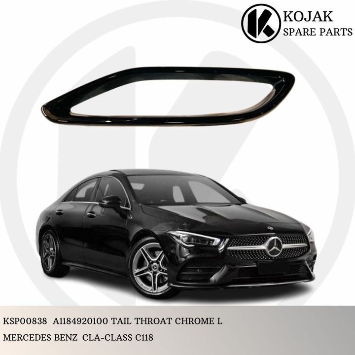 Mercedes Benz CLA-Class C118 Left Tailpipe Trim