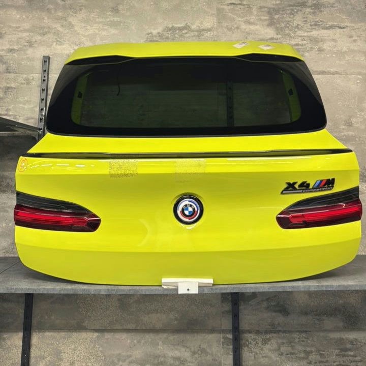BMW X4 M Competition Rear Tailgate Assembly - Yellow
