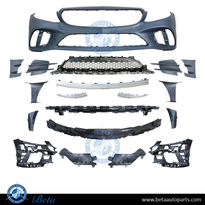 Mercedes C-Class W205 (2019-2021), Front Bumper Normal AMG without PDC, China, 2058802205