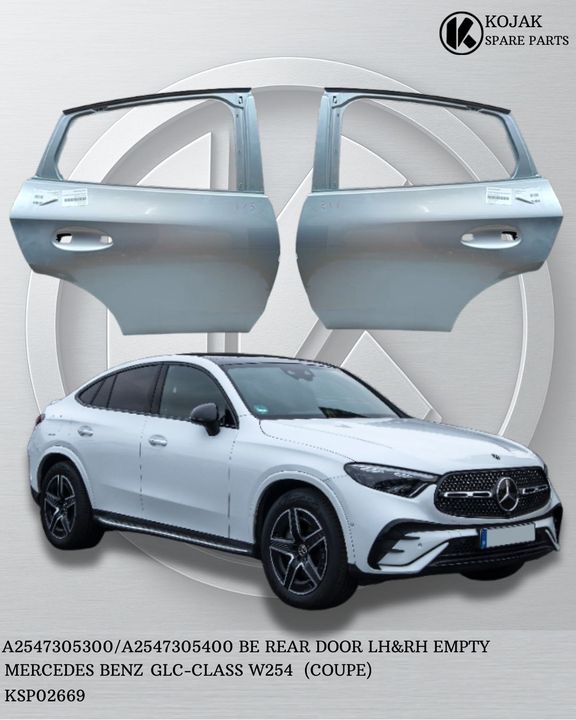 Rear Door Pair Mercedes-Benz GLC-Class W254 Coupe Empty