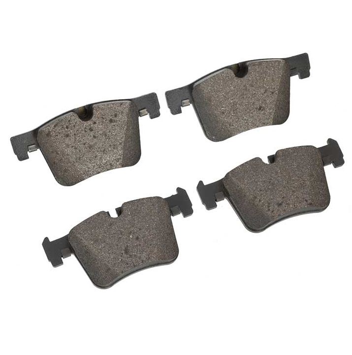 Autostar Germany CERAMICS Brake pad set Front Axle, with piston clip 34106859182