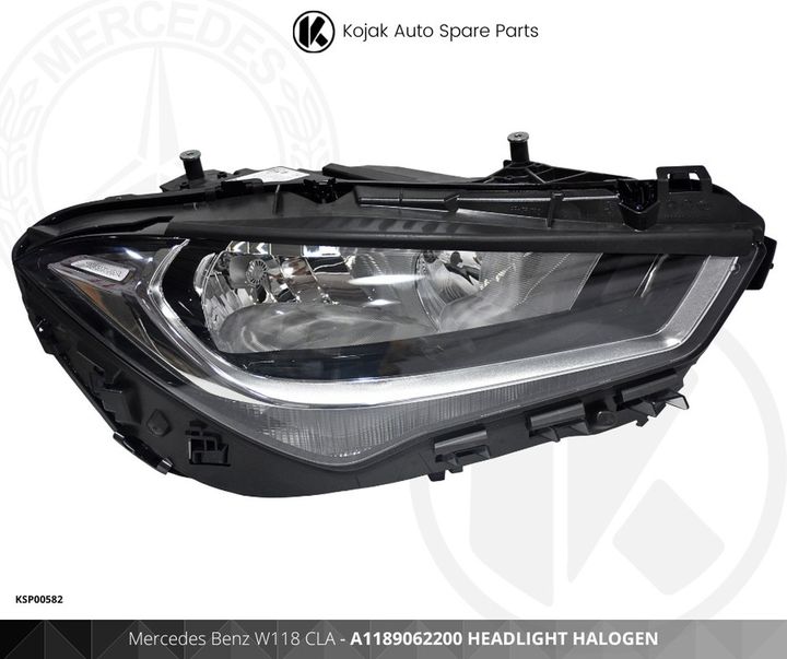 Mercedes Benz W118 CLA Right Headlight Halogen