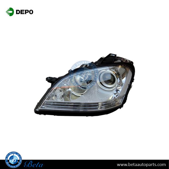 Mercedes ML-Class W164 (2005-2008), Headlamp (Left), Depo, 1648204761