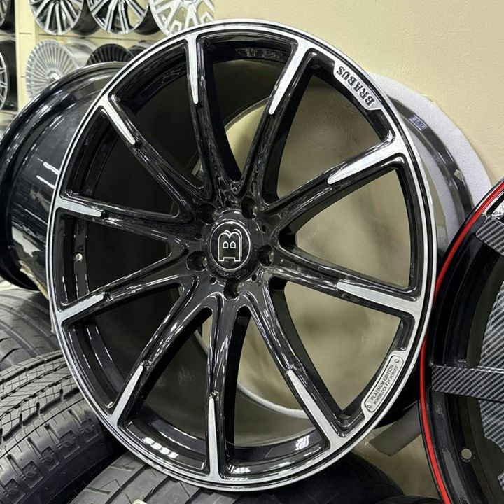 Brabus Monoblock F Platinum Edition 24-inch Forged Wheel