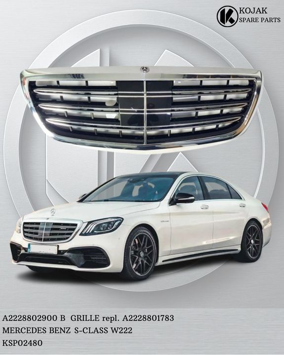 Mercedes-Benz S-Class W222 Front Grille