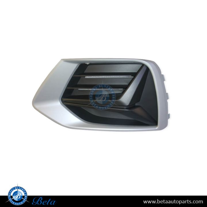Audi Q3 (2019-2025), Front Bumper Lower Grille with Chrome (Left), China, 83A807671