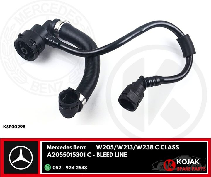 Mercedes Benz Bleed Line Hose Assembly