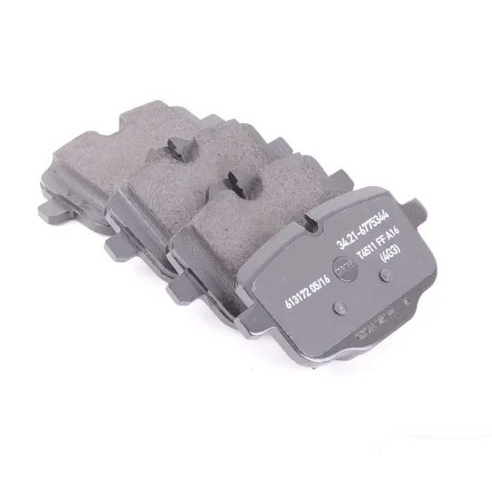 BMW Genuine BRAKE PAD REAR AXEL 5 (F10, F11) 6 (F12, F13, F06) X3 (G01, F97) X4 (G02, F98) 34216775346