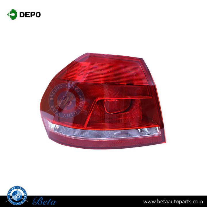 Volkswagen Passat (2011-2014), Tail Lamp LED - USA Type (Left), Depo, 561945095C / 561945095H