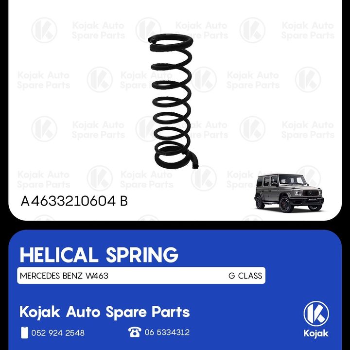 Mercedes-Benz G-Class W463 Helical Suspension Spring
