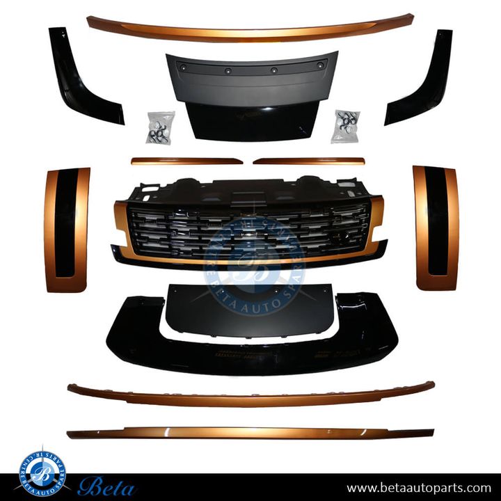 Range Rover Vogue (2023-Up), Strip Kit (Gold), China