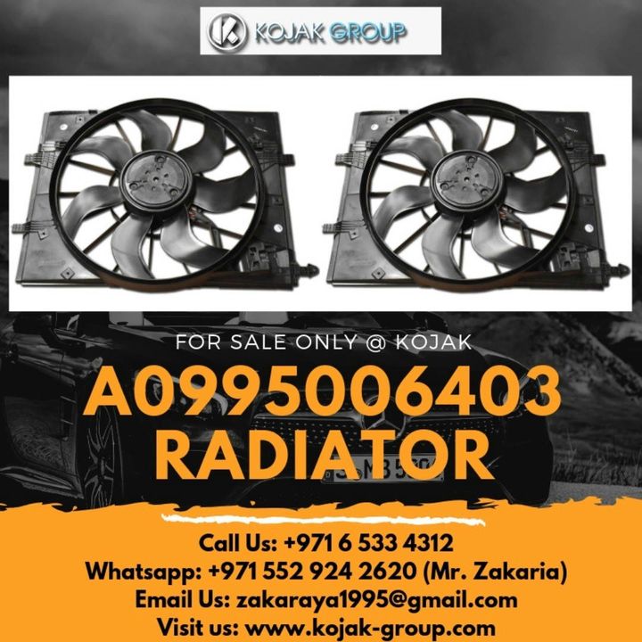 Mercedes-Benz Radiator Cooling Fan (Pair)