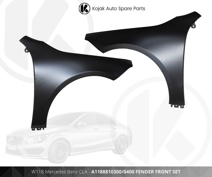 Front Fender Set Mercedes Benz CLA W118