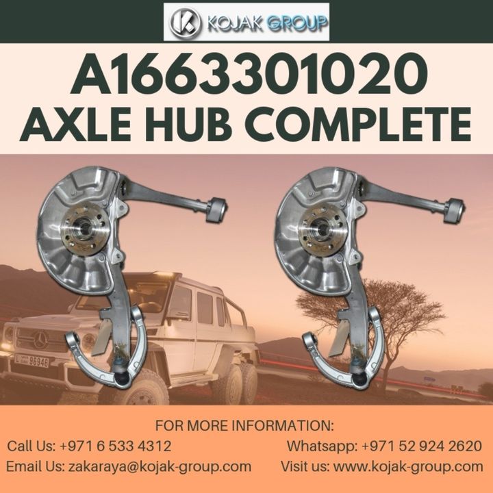 Mercedes-Benz Axle Hub Complete A1663301020