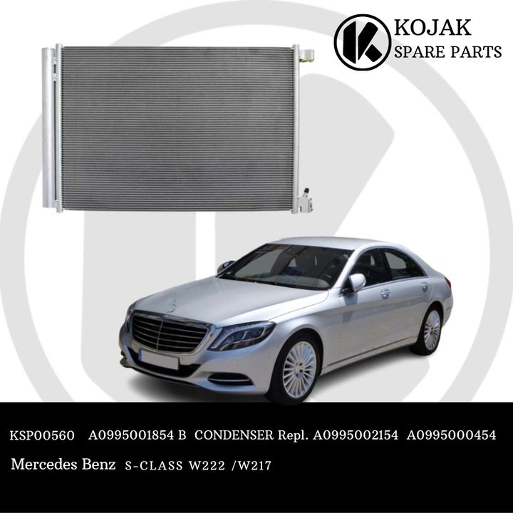 Condenser for Mercedes-Benz S-Class W222 / W217