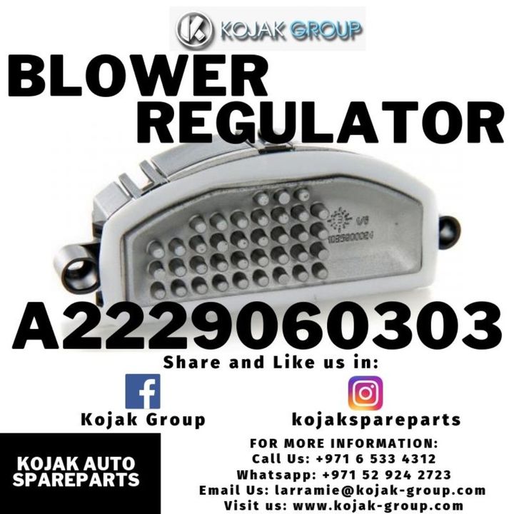 Blower Regulator Mercedes-Benz S-Class W222