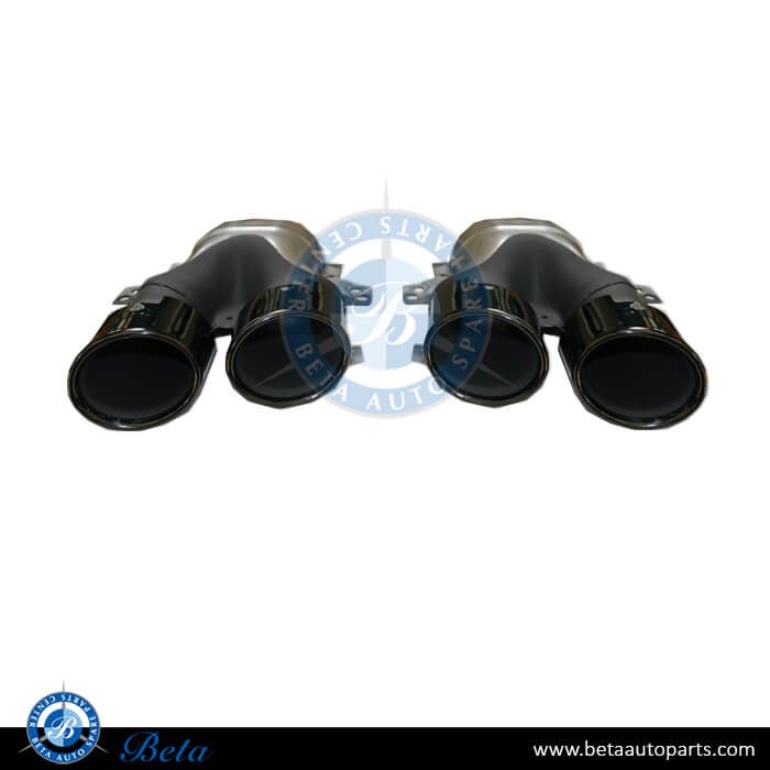 Mercedes E-Class W213 (2017-2023), Exhaust Tips AMG E53 Black, China, 2134906705, 2134906805