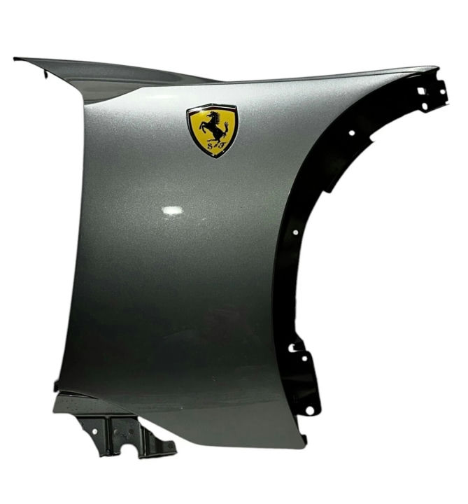 Ferrari Purosangue Front Fender Left with Scudetto Badge, Silver
