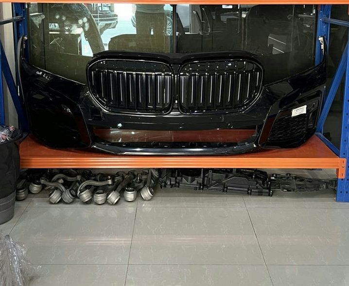 BMW 7 Series G11 G12 LCI M Sport- Front Bumper Black