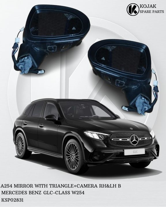 Mercedes-Benz GLC-Class W254 Exterior Side Mirrors (Pair) with Camera and Blind Spot Monitor
