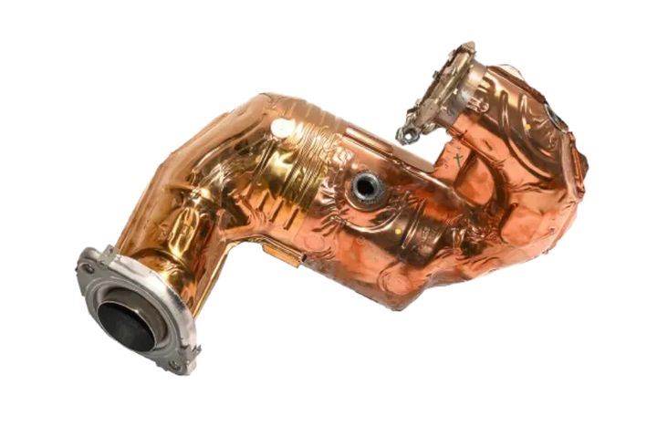 EXHAUST GAS LINE, COMPL.